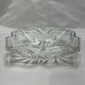 Mikasa glass candy dish